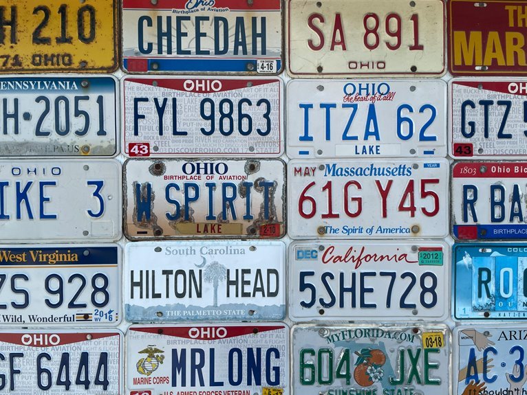 state car number significance