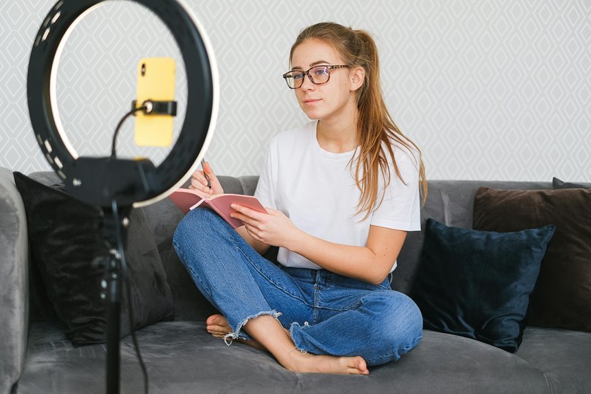 online influencer lifestyle journey